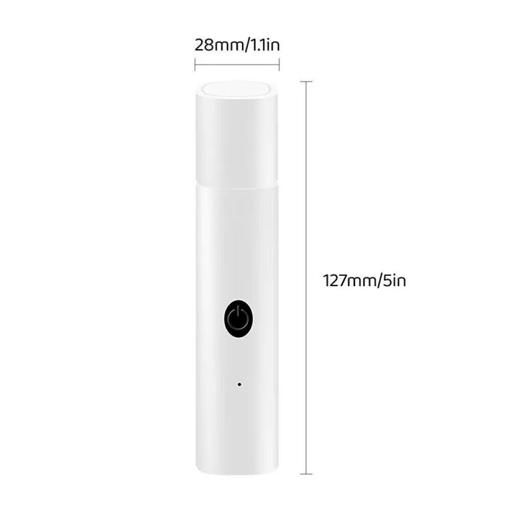 Fashion LED Light Electric Pet Nail Grinder Rechargeable Painless Claw Trimmer Pet Supplies Quiet Puppy Nail File Dog Cat