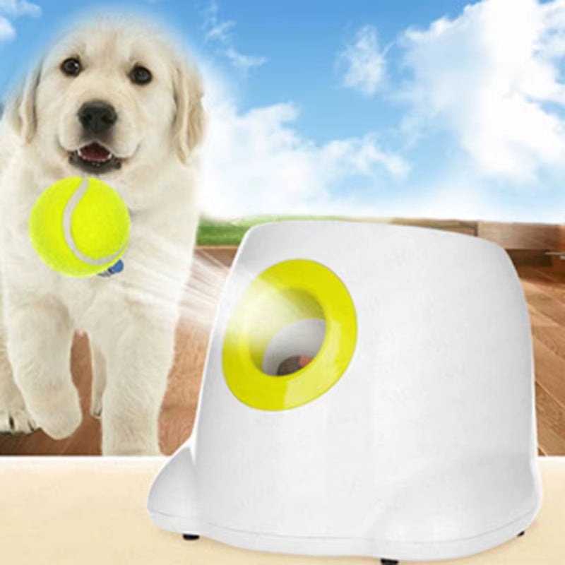 ZHAYA Catapult for Dogs Ball Launcher Dog Toy Tennis Ball Launcher Jumping Pitbull Toys Tennis Ball Machine Automatic